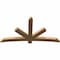 Ekena Millwork Alberta Smooth Timber Gable Bracket, Western Red Cedar, 84"W x 45"H x 3 1/2"D x 5 1/2"F, 13/12 Pitch GBW084X45X0406ALB00SWR - alternate 2
